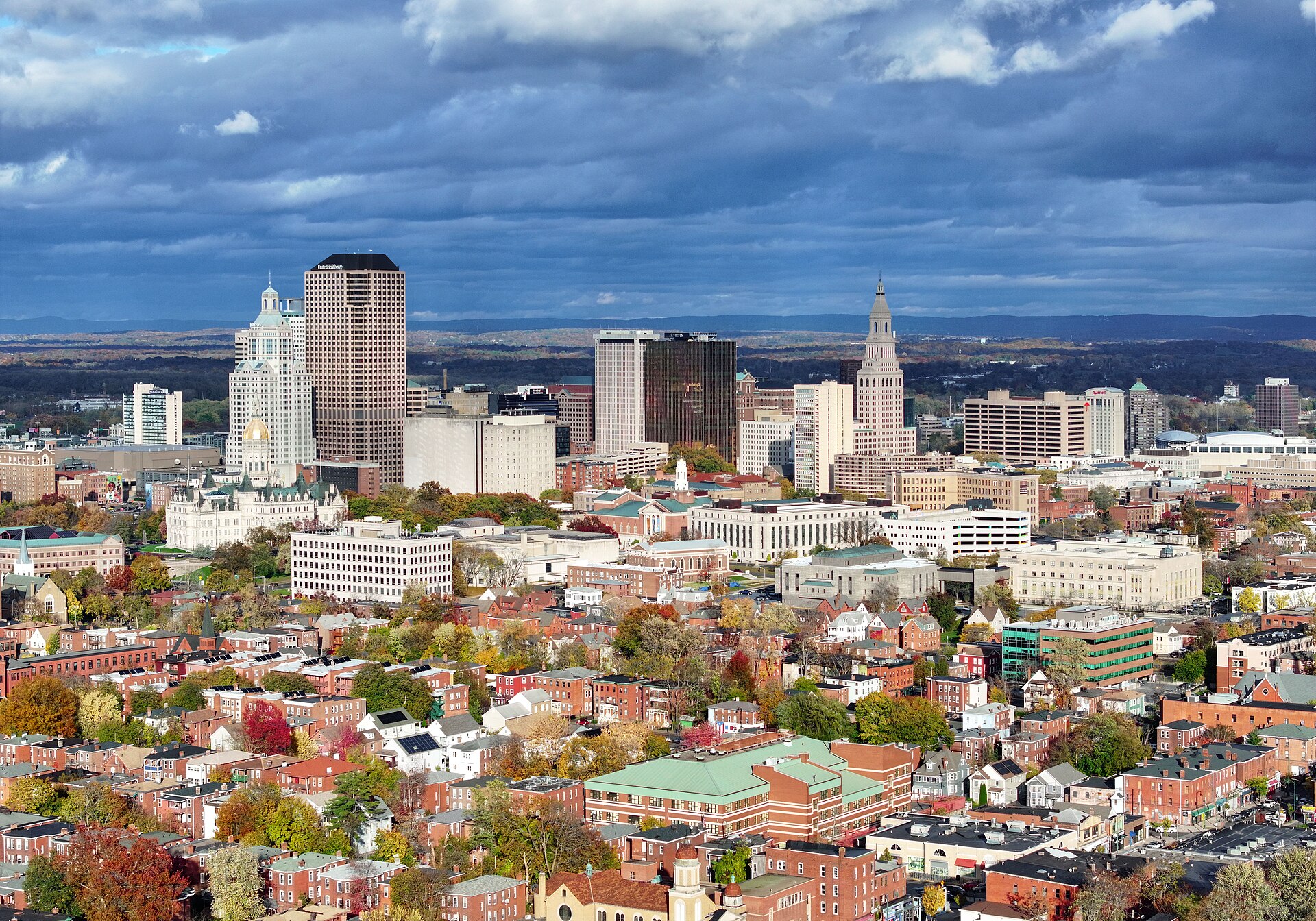 The Hartford, Connecticut skyline