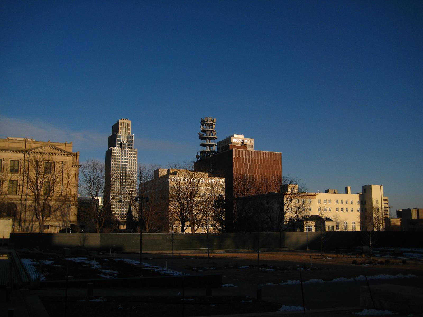 The Omaha, Nebraska skyline