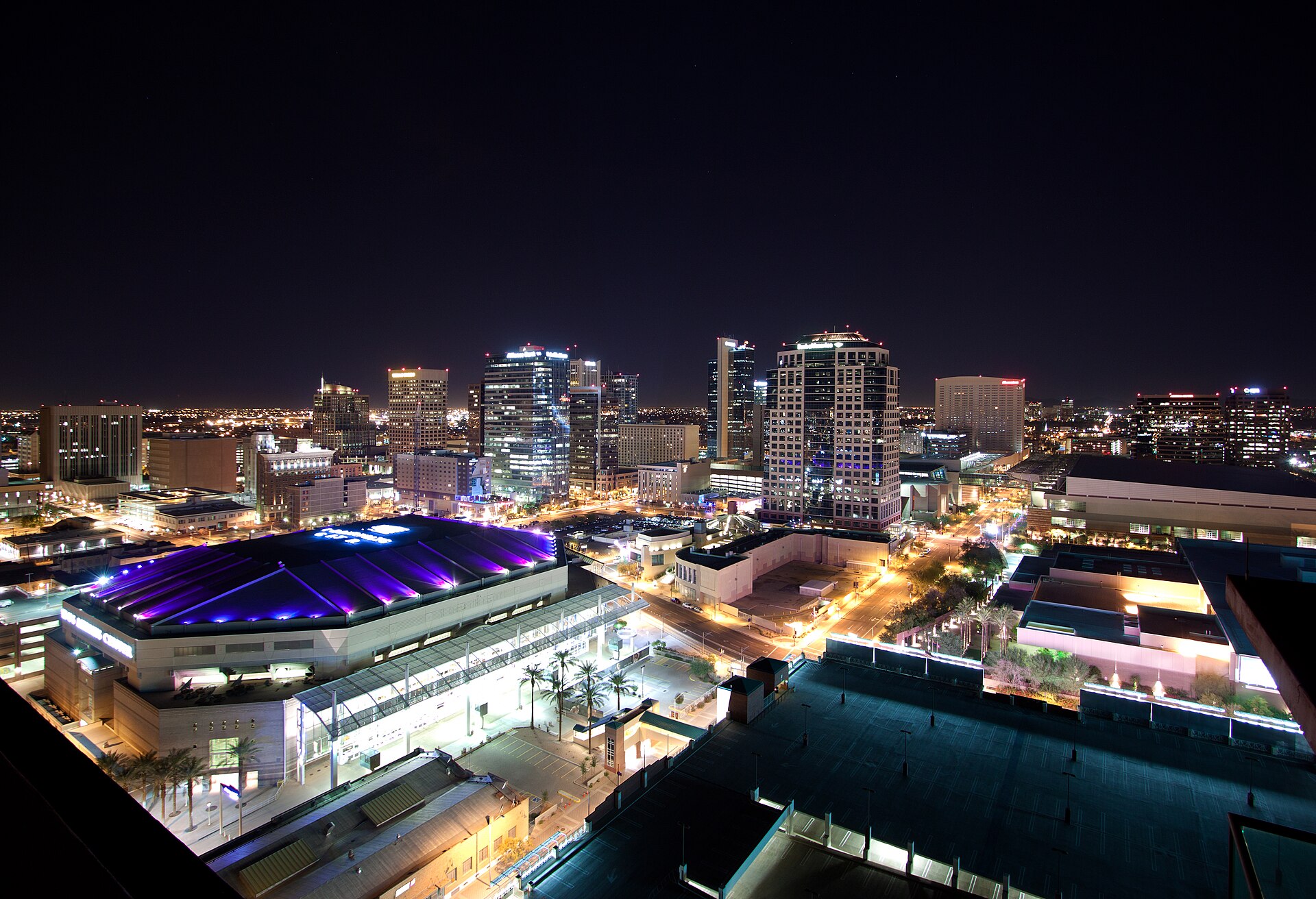 The Phoenix, Arizona skyline