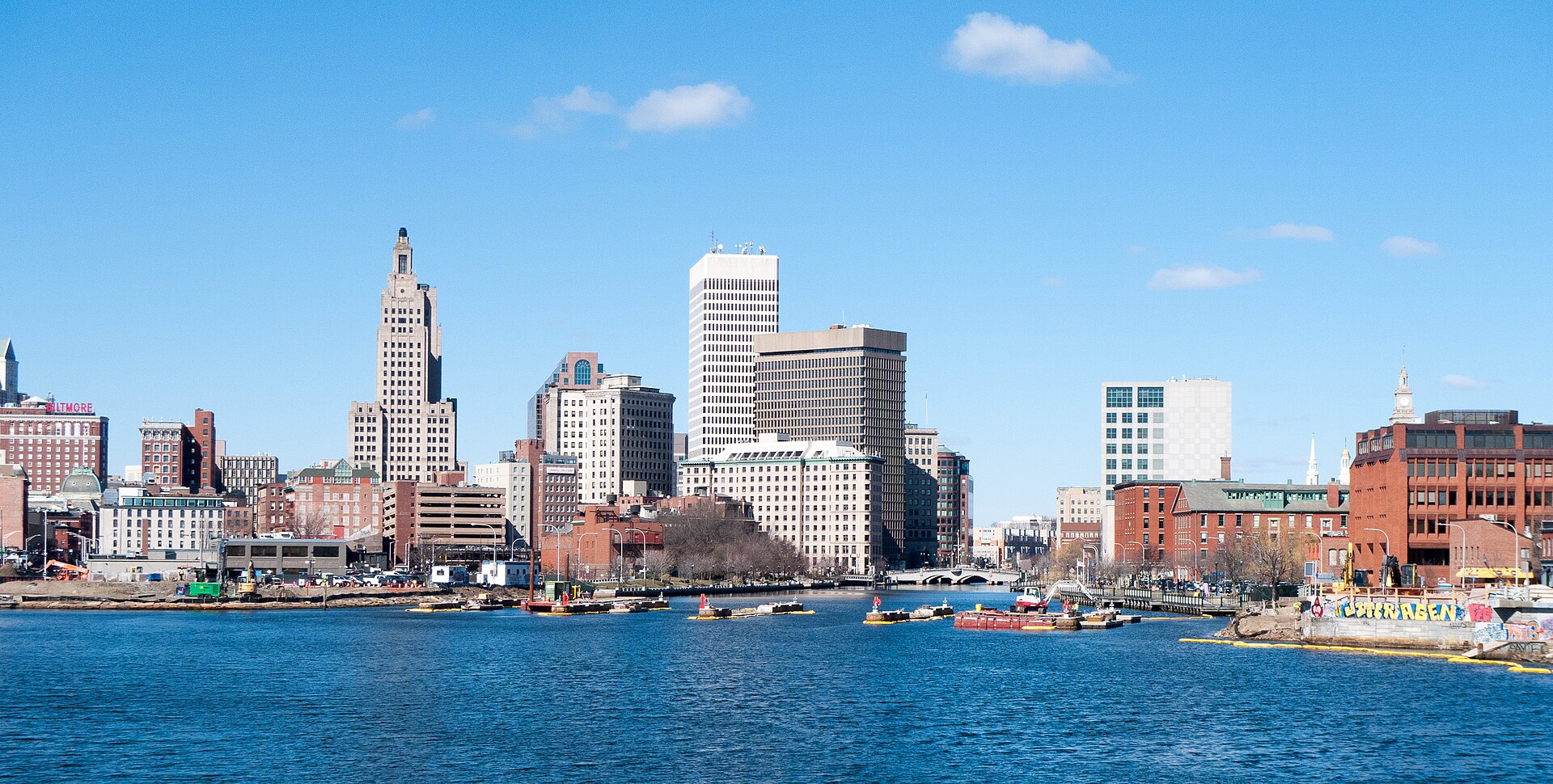 The Providence, Rhode Island skyline